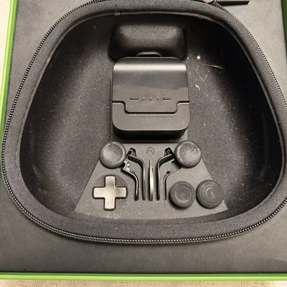 Bundle of 2 Xbox Elite Series 2 Wireless Controller - Black Box w/ Case + Acc